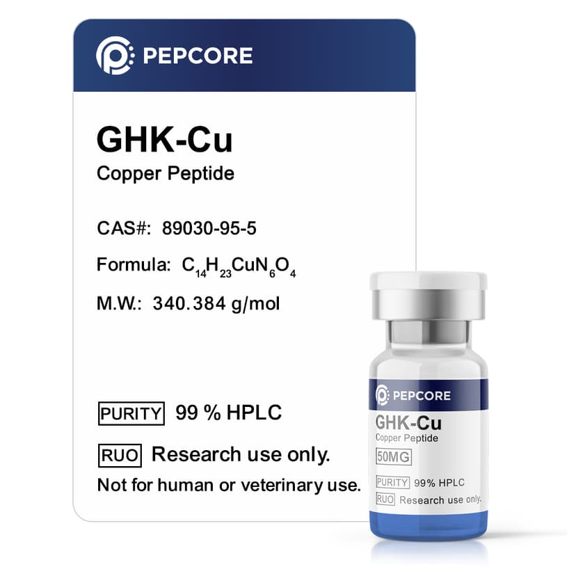 GHK-Cu - Research Peptide | Pepcore