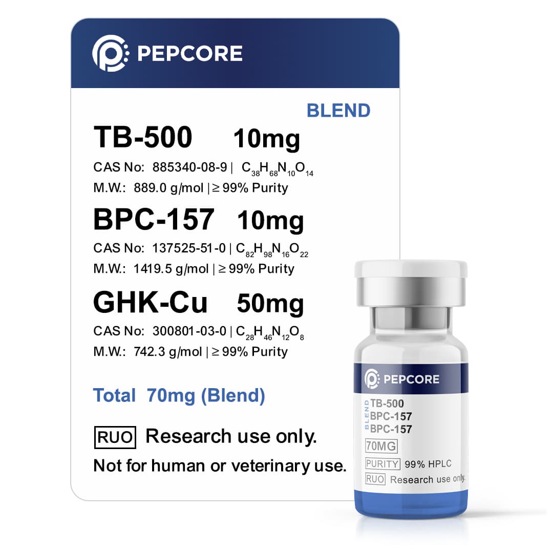 Glow(Blend) 70 mg - Research Peptide | Pepcore
