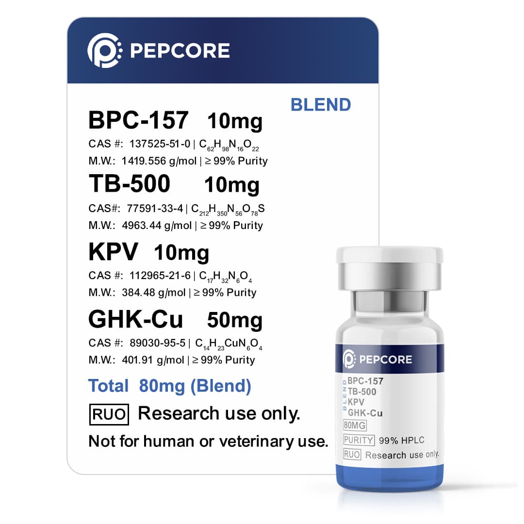 Klow 80mg (Blend) 80mg - Research Peptide | Pepcore