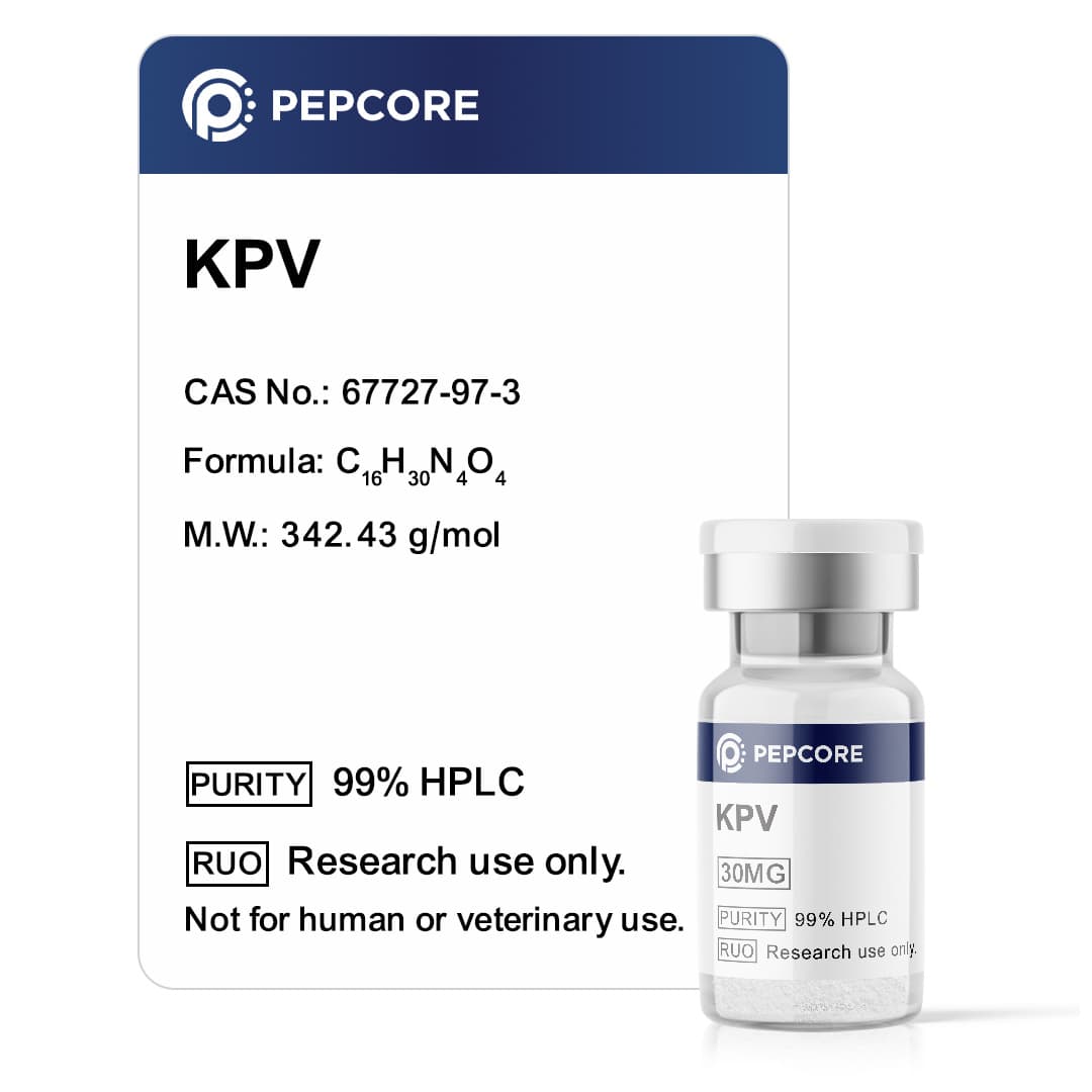 KPV 30 mg 30 mg - Research Peptide | Pepcore