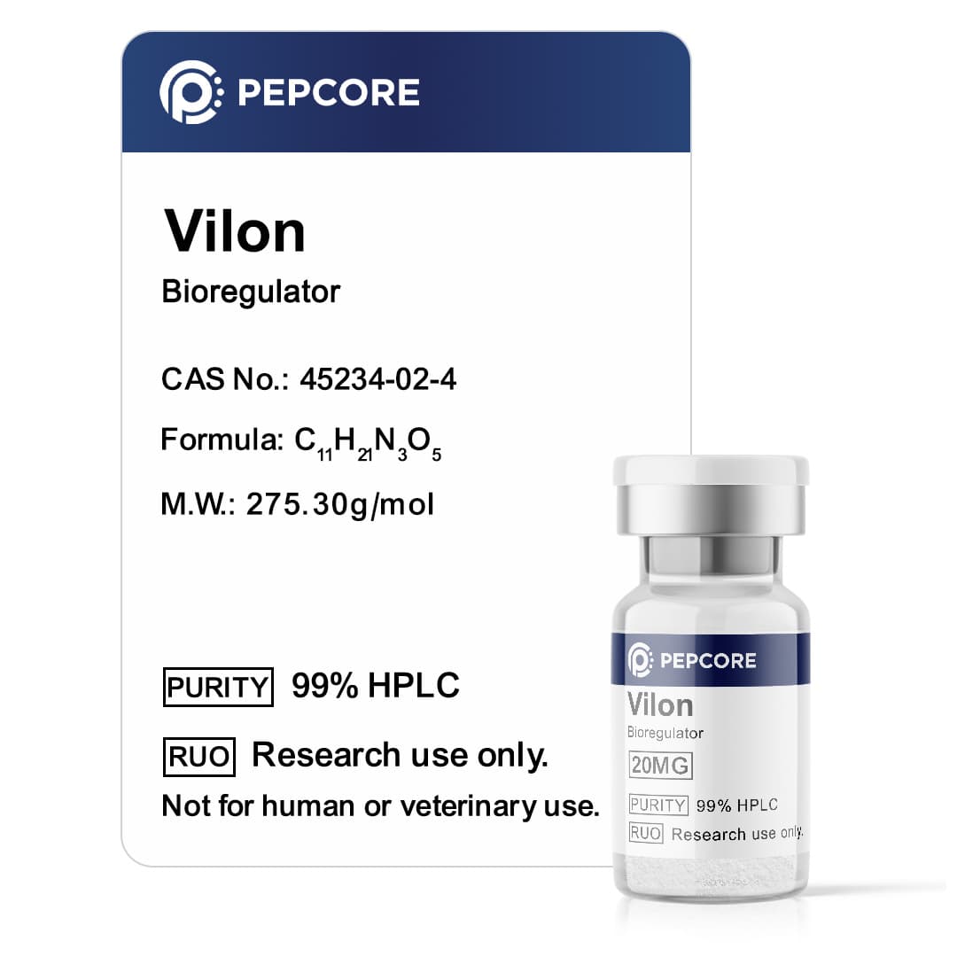 Vilon 20 mg 20 mg - Research Peptide | Pepcore