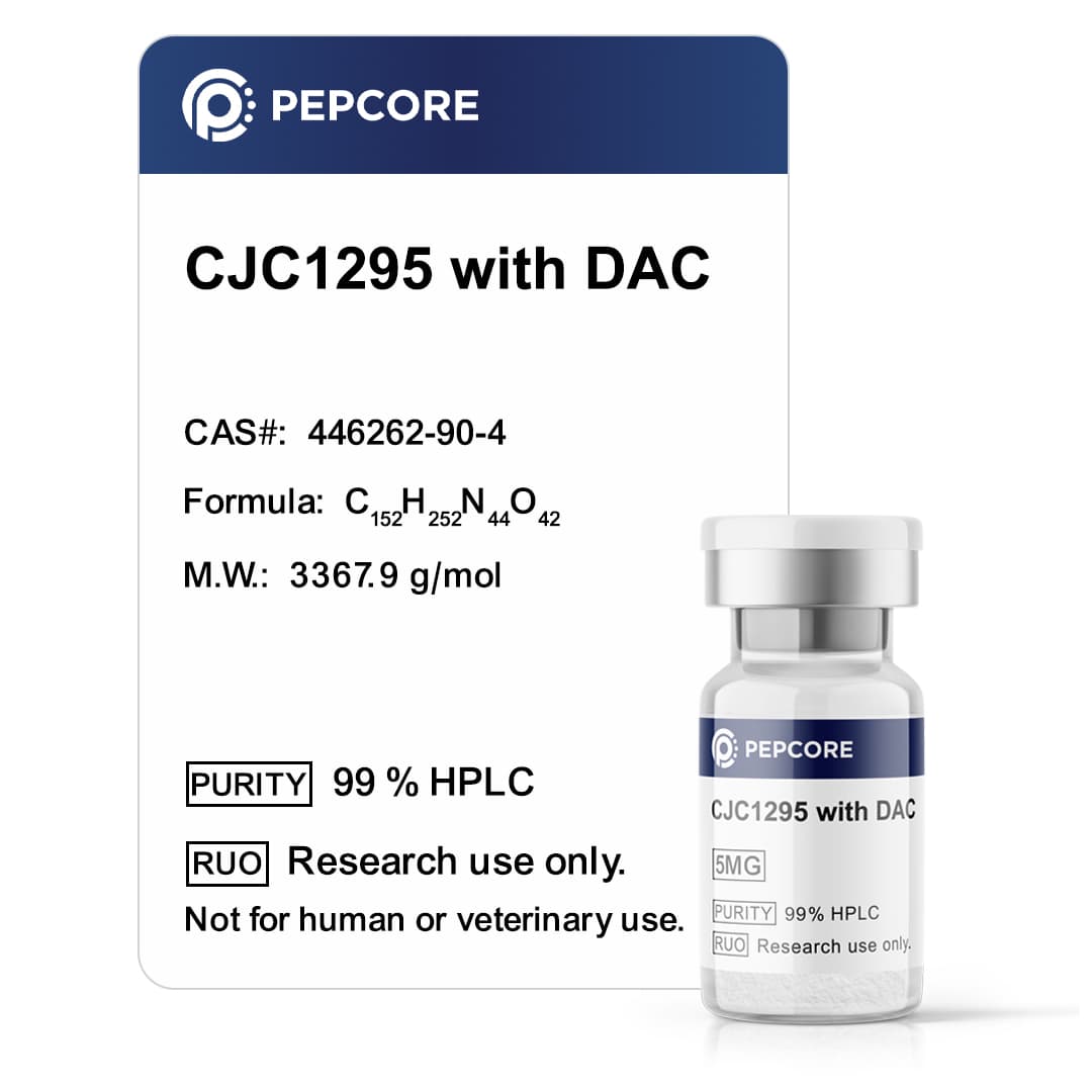 CJC-1295 With DAC 5 mg - Research Peptide | Pepcore