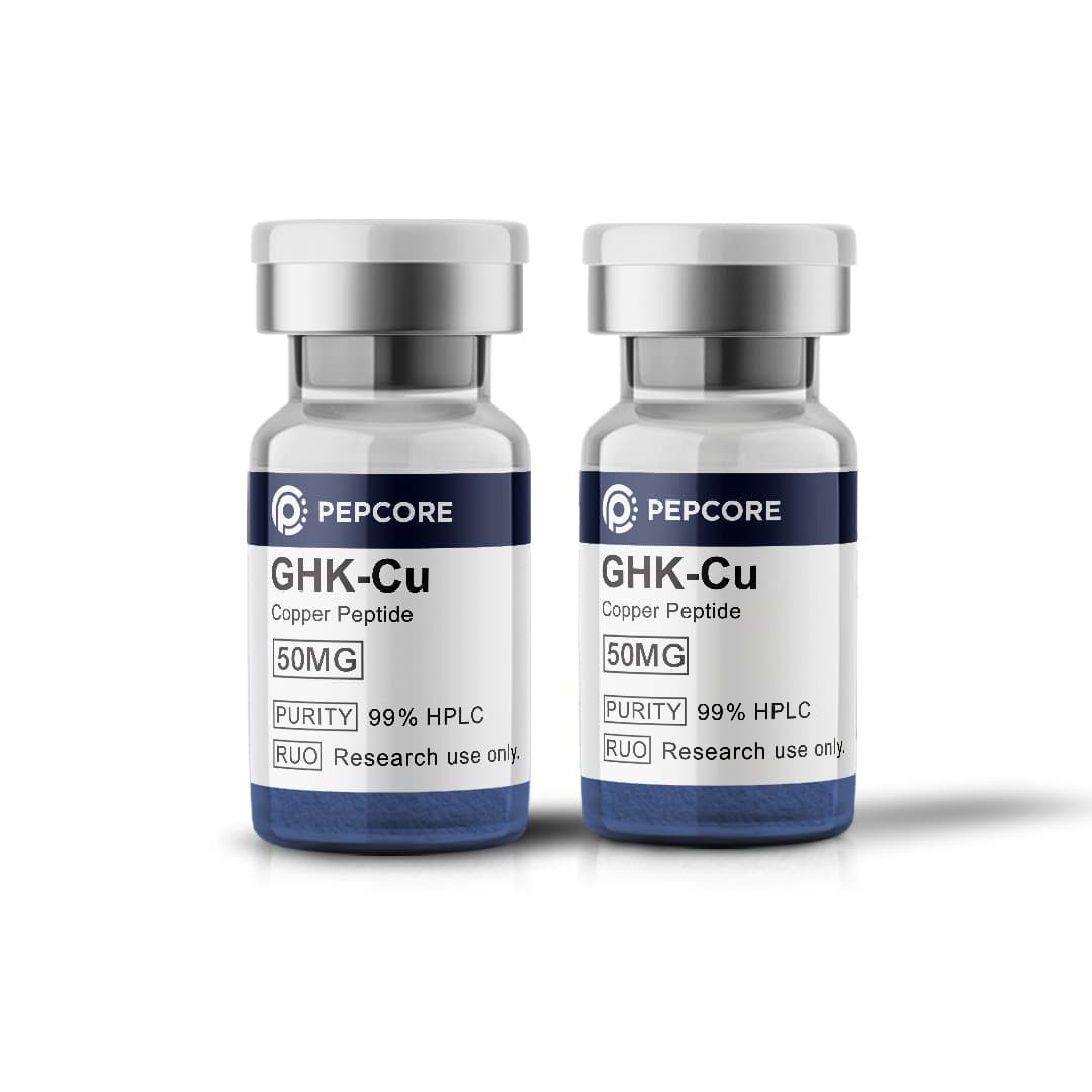 2x GHK-Cu 50 mg Bundle 2 vials - Research Peptide | Pepcore