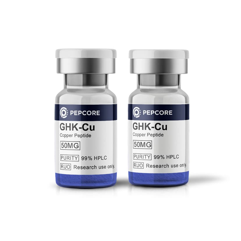 2x GHK-Cu 50 mg Bundle - Research Peptide Bundle | Pepcore