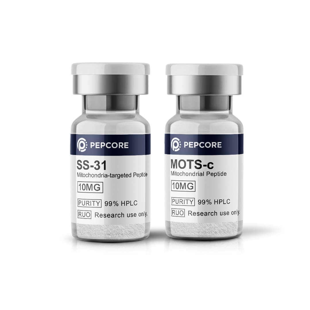 MOTS-c 10 mg + SS-31 10 mg Bundle - Research Peptide | Pepcore