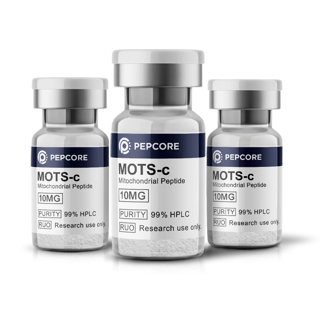 3x MOTS-c 10 mg Bundle 3 vials - Research Peptide | Pepcore
