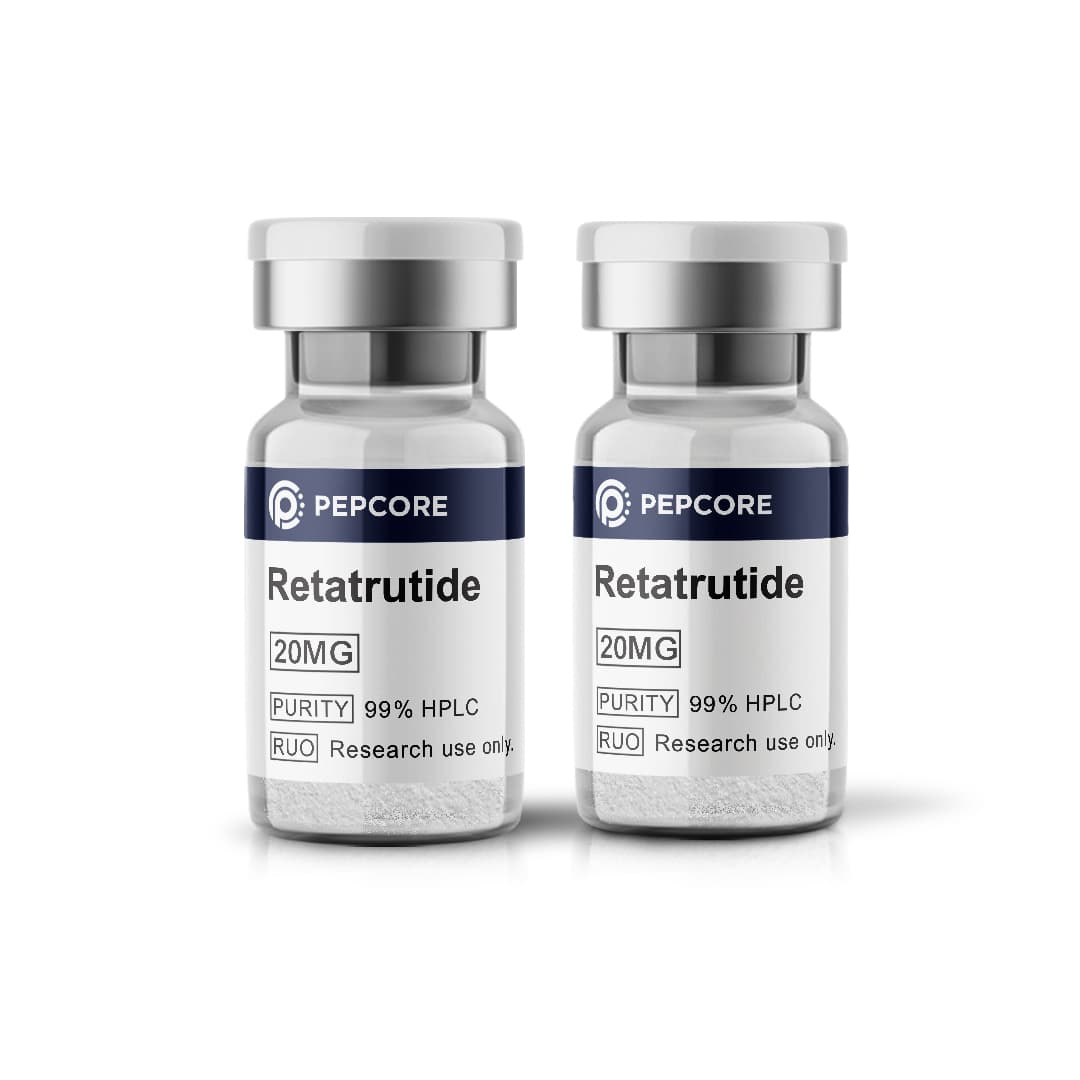 2x Retatrutide 20 mg Bundle - Research Peptide | Pepcore