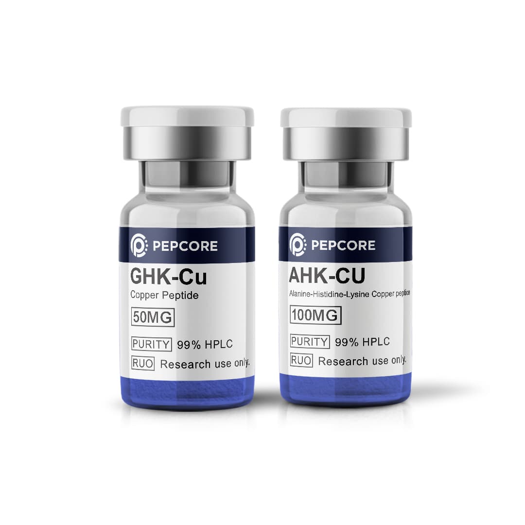 GHK-Cu + AHK-Cu Bundle - Research Peptide | Pepcore