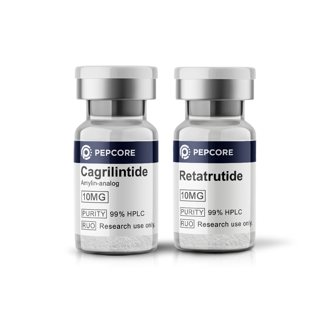 retatrutide/cagrilintide Retatrutide 10 mg + Cagrilintide 10 mg Bundle · 99% HPLC